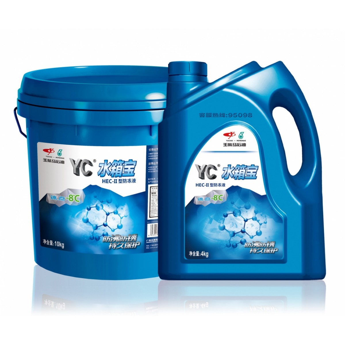 玉柴 YP219624-1 YC 防冻液-45℃ 1*4kg